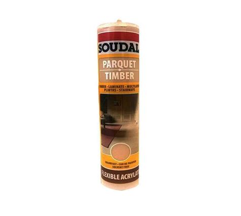 Soudal Parquet Timber Laminate Sealant Light Oak 310ml Cartridge Makro