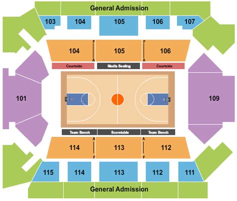 The McGuirk Arena Seating Chart | The McGuirk Arena Event 2024 Tickets ...