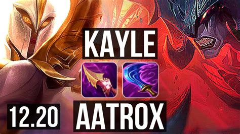 Kayle Vs Aatrox Top 2 9m Mastery 0 1 9 700 Games Kr Diamond