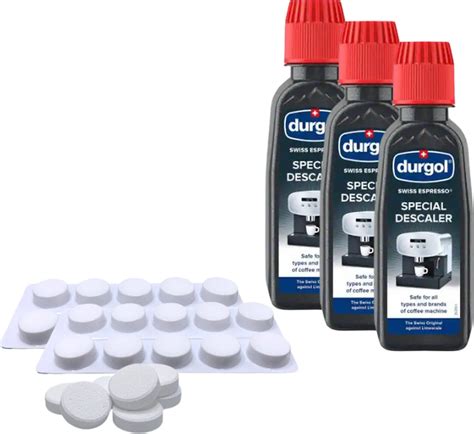 Kit d entretien Durgol 3 détartrants Durgol 125 ml 20 pastilles de