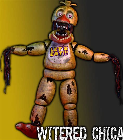 C4d Fnaf Withered Chica Render Remake By Ifazbear14i On Deviantart