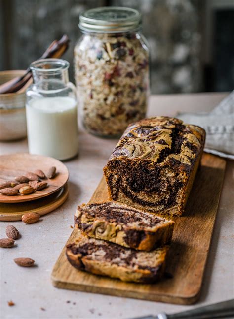 Bananen Marmorkuchen Mit Erdnussbutter Swirl Klara S Life