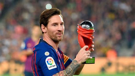 Proponen crear un trofeo Messi al MVP de la temporada en España El