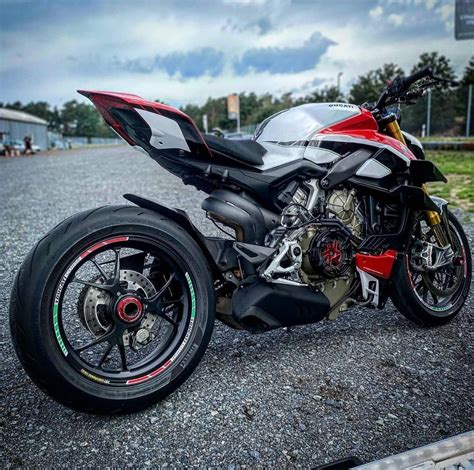 Moto Ducati Streetfighter V Race Dekor Folie Bikedekor Design