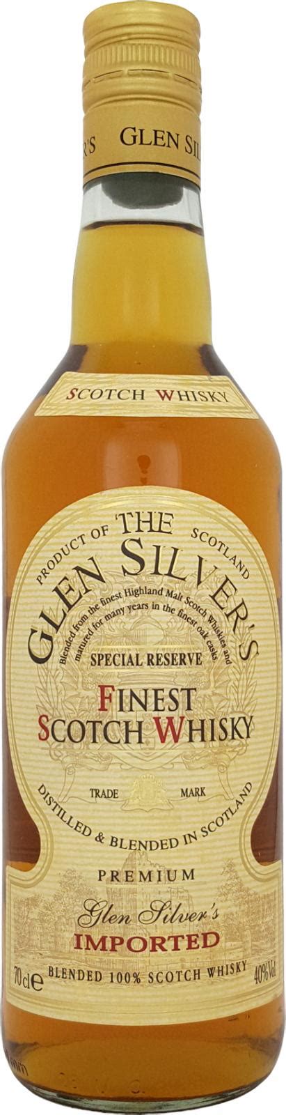 The Glen Silvers Special Reserve Finest Scotch Whisky 40 700ml