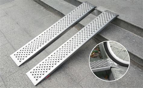 Ruedamann 4 L × 8 5 W Aluminum Loading Ramp 880 Lbs