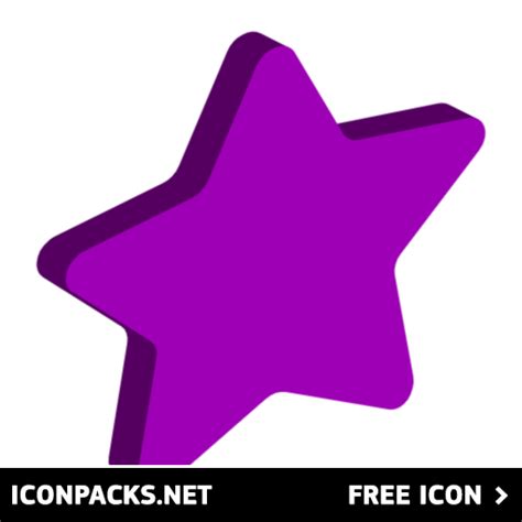 Purple Star Clipart