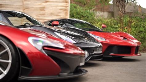 The Holy Trinity Of Supercars Ferrari Laferrari Mclaren P Gtr And