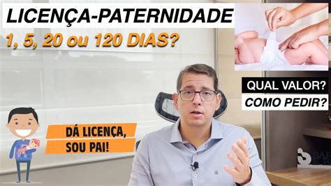 Licença Paternidade Quantos Dias Como Pedir Qual Valor Bbadv Youtube