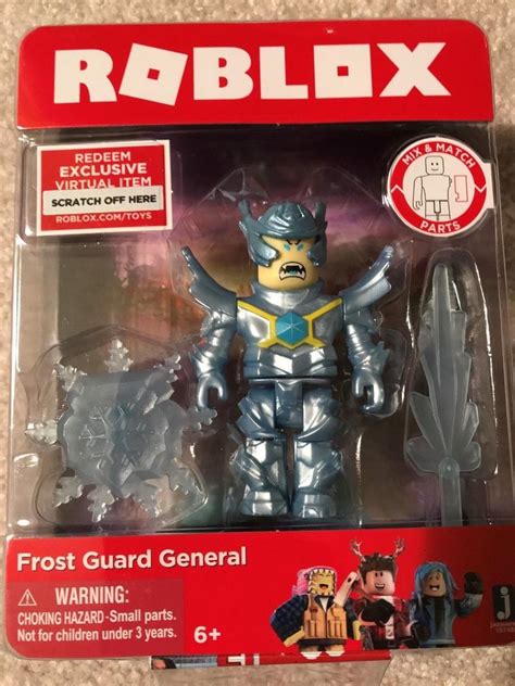 Roblox Frost Guard General Figure With Exclusive Virtual Item Game Code