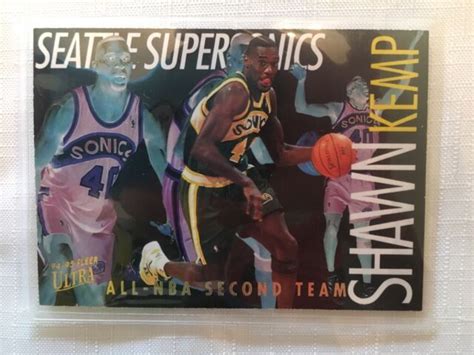 1994 95 Fleer Ultra Nba Shawn Kemp All Nba Second Team 8 15 Ebay