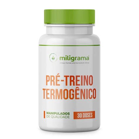 Pré Treino E Termogenico - PRe-TREINO TERMOGeNICO 30 DOSES 1214036 | Droga Raia