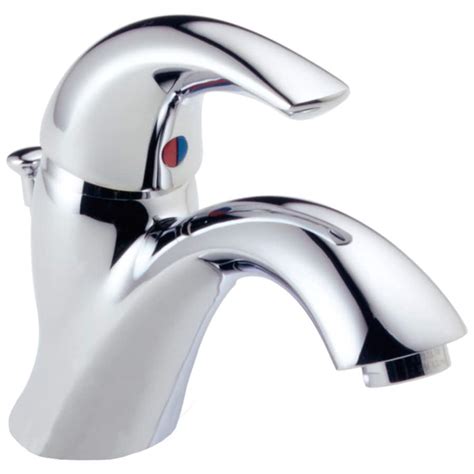 Delta Classic Chrome 1 Handle Single Hole 4 In Centerset Watersense