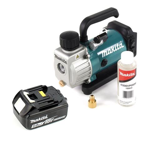 Makita DVP 180 T1 Pompe à vide sans fil 18 V 1x Batterie BL 1850 5 0