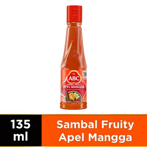 ABC Saus Sambal Fruity Apel Mangga 275ml Kraft Heinz Foodservice