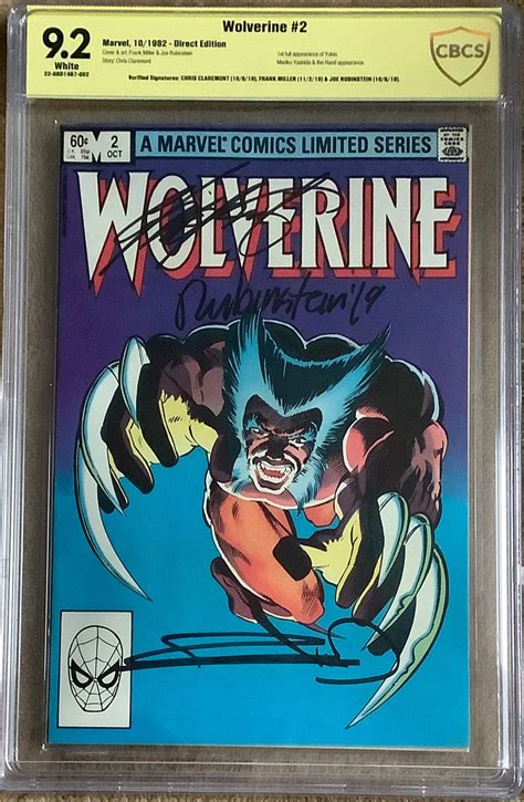 Wolverine 2 1982 Limited Series Comic Books Bronze Age Marvel