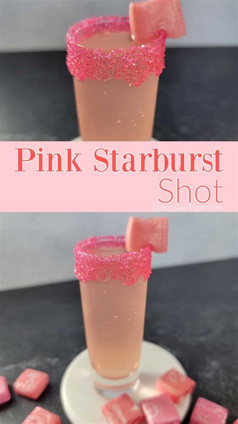 Easy Pink Starburst Shot Recipe Is Perfect For Valentine S Day Girls