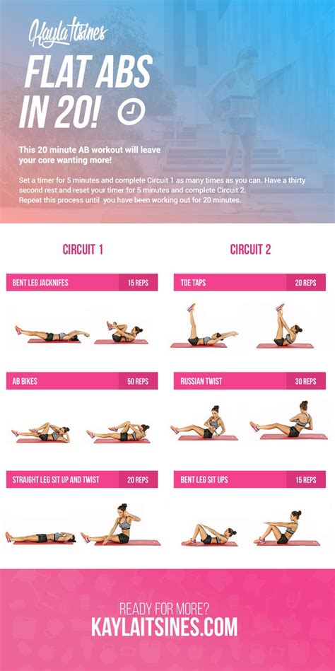 Amazing Flat Belly Workouts To Help Sculpt Your Abs Trimmedandtoned