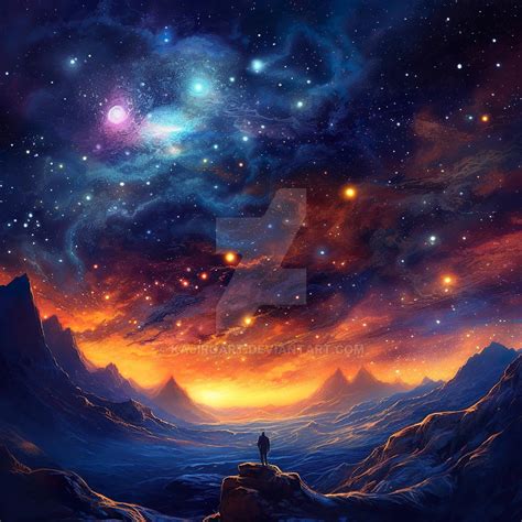 Dreamy Galaxy By Kajiroart On Deviantart