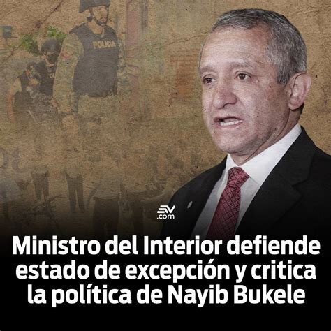 Ecuavisa Noticias On Twitter 🗣️ El Ministro Del Interior Patricio