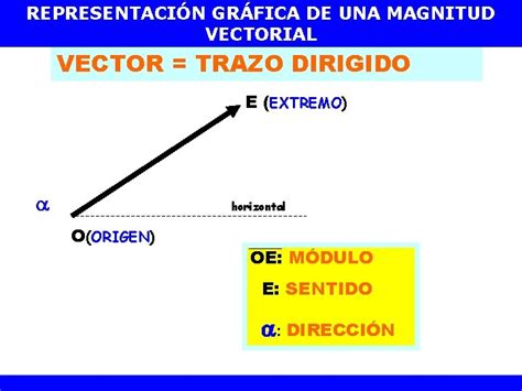 Nm Magnitudes Vectoriales Objetivos Reconocer La