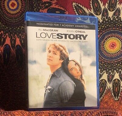 Love Story Blu Ray 2012 Ryan O Neal Ali MacGraw 70s Drama Romance