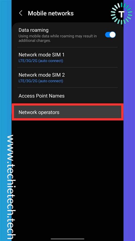 How To Fix Not Registered On Network Error On Samsung Phones