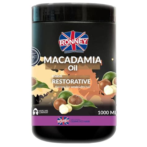 Ronney Professional Hair Mask Macadamia Oil Restorative Therapy