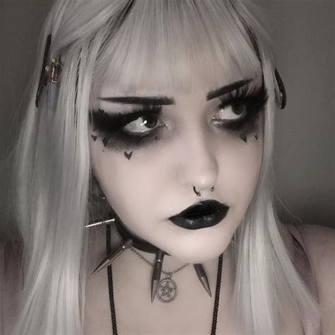 Black Eye Makeup Alt Makeup Swag Makeup Edgy Makeup Makeup Inspo