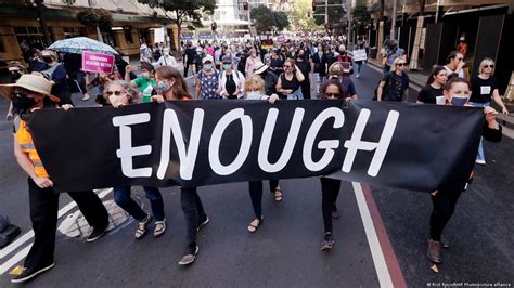 Australia Women Protest Against Sexual Violence Dw 03 15 2021