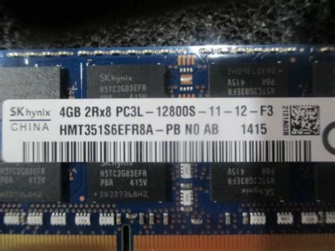 SK HYNIX MODELL HMA41GU6AFR8N TF N0 AC Speicher 8GB 2RX8 PC4 2133P