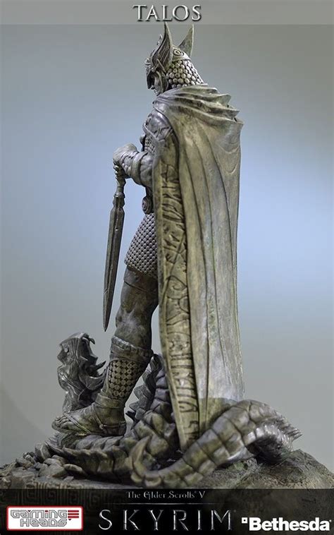 Skyrim Talos Statue By Gaming Heads Elder Scrolls V Skyrim The