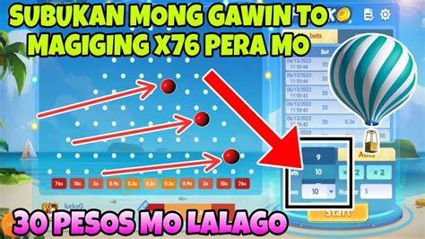 30 PESOS MO PWEDENG LUMAGO DITO ETO LANG SUNDAN MO PLINKO TIPS