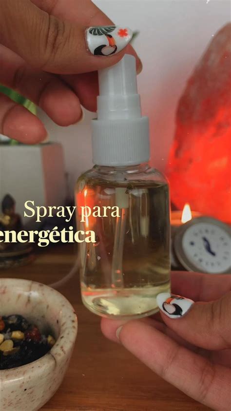 Spray para limpieza energética rituales con agua de Luna y agua de