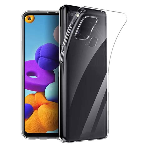 Coque Samsung Galaxy A21s en TPU Antidérapant Transparente