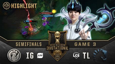 Invictus Gaming Vs Team Liquid Game Msi Semifinals