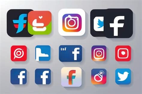 Logo Instagram Facebook Vecteurs et PSD gratuits à télécharger