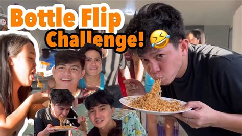 Bottle Flip Challenge Inubos Ni Kuya Youtube