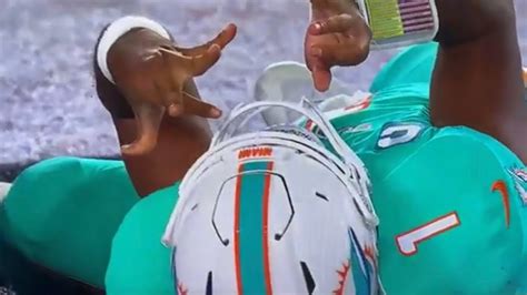 Tua Tagovailoa Injury Full Sequence Out On Stretcher Miami Dolphins