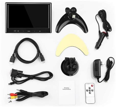 Ви-Фи огледало линк 7 инча ауто монитор ВГА/ХДМИ/2кАВ | Efeel.rs