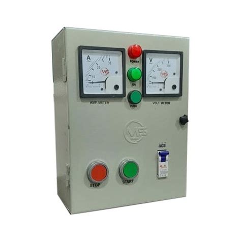 220 240 V Single Phase Submersible Pump Control Panel 1 HP At 800 In