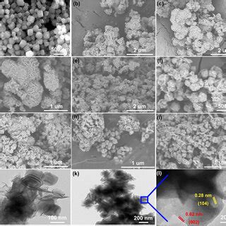 SEM images of a α Fe2O3 b c FM 60 d e FM 90 f g