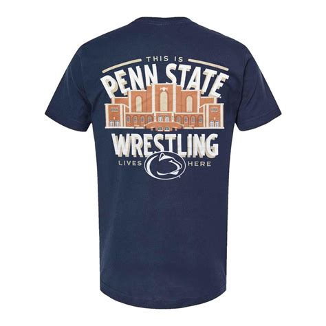 Penn State Wrestling Lives Here T-Shirt | Tshirts > ADULT > SHORT SLEEVE