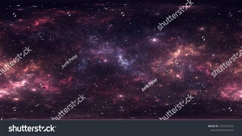 interstellar cloud gas dust deep outer stock illustration
