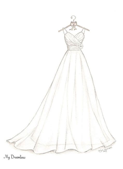 Wedding Dress Sketch Gallery Schizzi Di Moda Disegni Di Moda