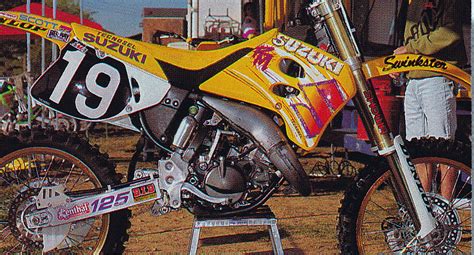 Brian Swink S Factory Suzuki Rm Tony Blazier Flickr