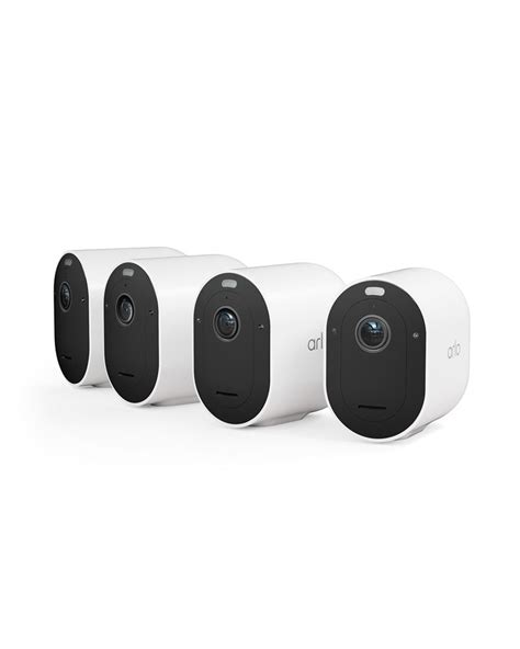 Pack de 4 caméras de surveillances connectées Arlo Pro 5 2K Spotlight