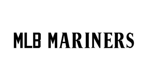 Mlb Mariners Font Free Download Graphic Design Fonts