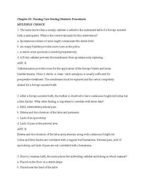 Study Guide For Exam Spring Nurs Dfa Dfb Exam Review