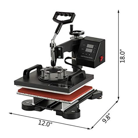 Hihone In Heat Press Machine X Inches Digital Sublimation